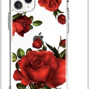 Floral Red Rose Phone Case iPhone Max